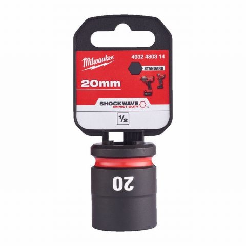Milwaukee 4932480314 20mm SHOCKWAVE Impact Socket