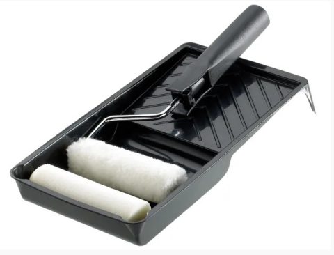 Stanley STA029480  100mm (4in) Mini Roller Emulsion & Gloss Kit