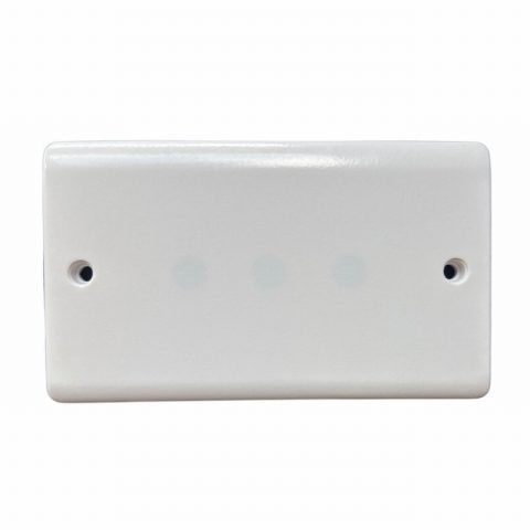Elpine 0018109 Blanking Plate 2 Gang White