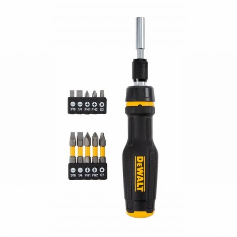 Dewalt DHT068001 Max Fit Multi-Bit Screwdriver Set – 10 Piece