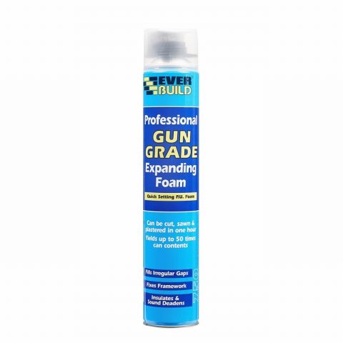 Everbuild EVBEVGF7 750ml Gun Grade Expanding Foam