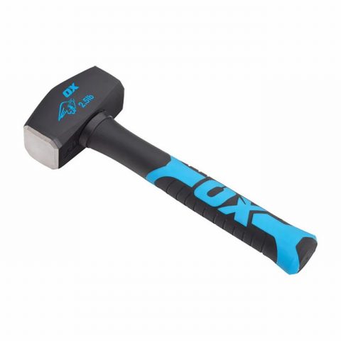 OX T081302 2.5 Lb Trade Fibreglass Handle Club Hammer