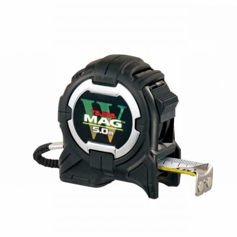 Tajima TAG3GLWM25-50EB-EUR 5m Measuring Tape W-Mag