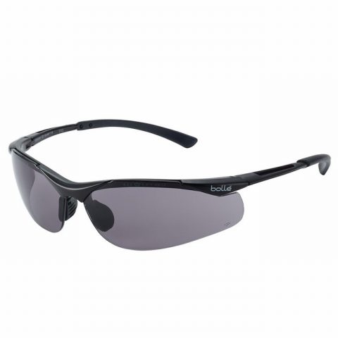 Bolle BOLCONTPSF Contour Platinum Smoke Safety Glasses