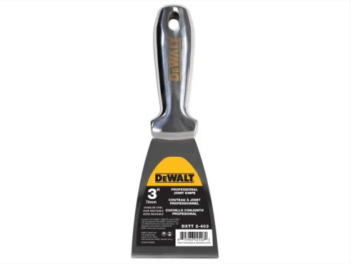 DeWalt Joint Knife Welded Stainless Steel 3in (76mm)