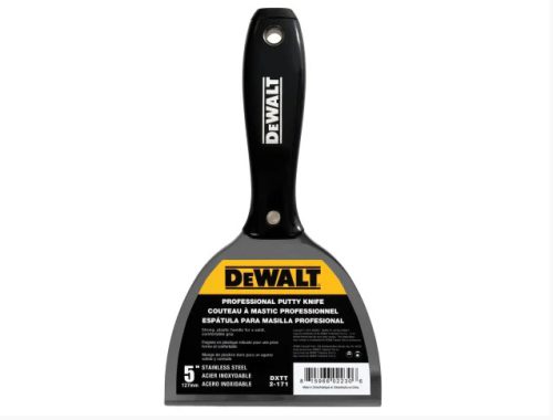 DeWalt Joint Knife Black Handle 5in (127mm)