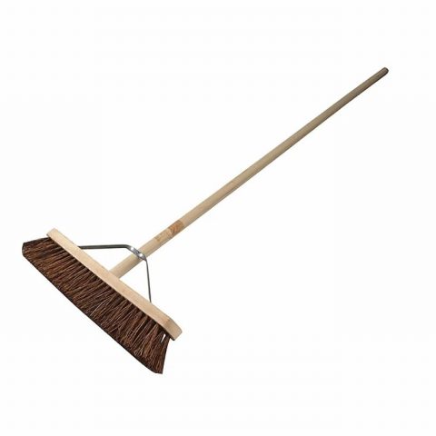 Faithfull FAIBRBAS18H 450mm Stiff Bassine Broom + Handle