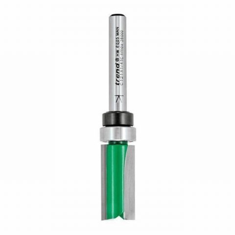 Trend TREC12114TC 12.7×25.4mm 1/4TCT Bearing Template Cutter