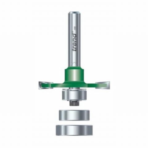 Trend TREC15212TC 4.0×37.2mm 1/4 TCT Bearing Biscuit Jointer