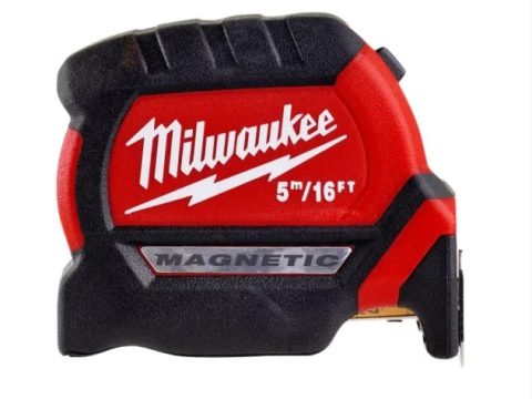 Milwaukee 4932464602 5m/16ft Magnetic Tape Measure