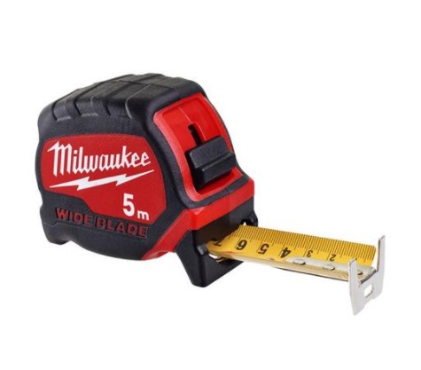 Milwaukee 5m Premium Wide Blade Tape Measure