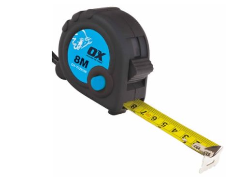 Ox Tools OX-T029108 8m Trade Tape Measure – Metric