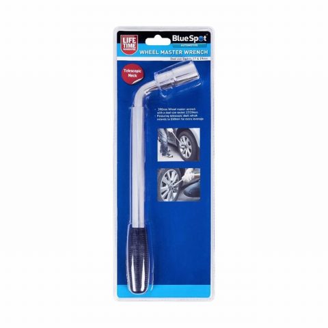 Blue Spot 45104 17&19mm L Type Telescopic Wheel WrencH