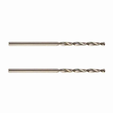 Milwaukee 4932352347 2.0x49mm HSS-G Thunder Metal Drill Bit -2pc