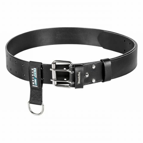 Makita E-15693 Heavyweight Hard Wearing Leather Tool Belt Black