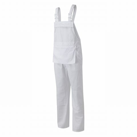 Fort 544-WHT Bib & Brace Overall