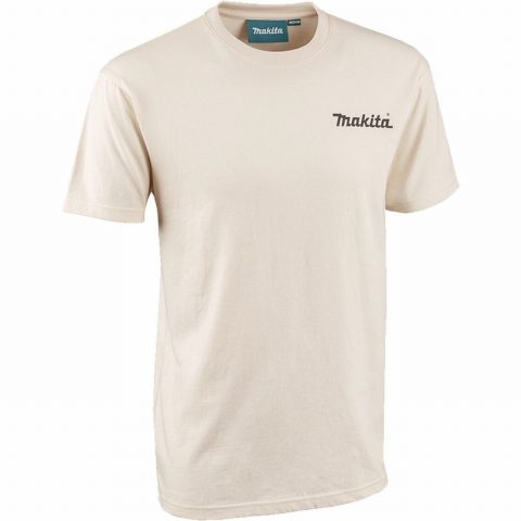 Makita MK101M-WHT Origin T-Shirt White