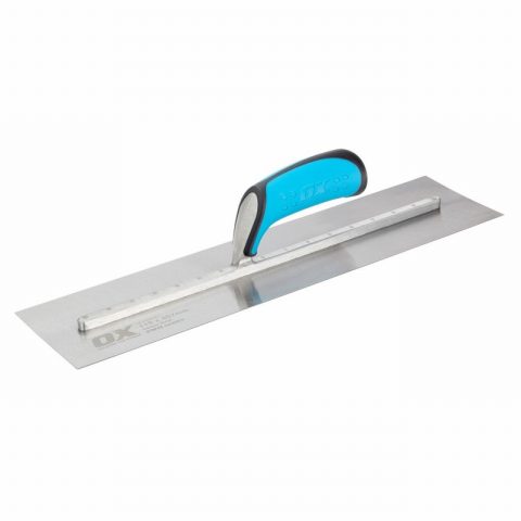 OX Tools OX-P010918 115x457mm  Pro Carbon Steel Plastere Trowel