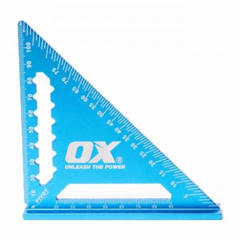 OX OX-P639501 115mm Metric Rafter Square