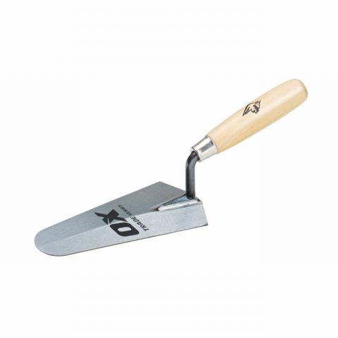 OX OX-T017718 180mm 7″ Wooden Handle Gauging Trowel