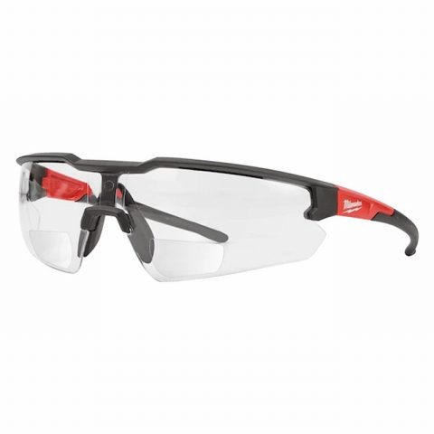 Milwaukee 4932478911 +2 Magnified Safety Glasses – Clear