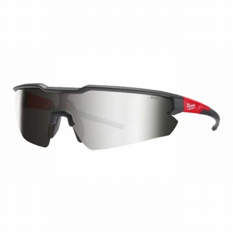 Milwaukee 4932498365 Mirrored Enhanced Safety Glasses – Silver
