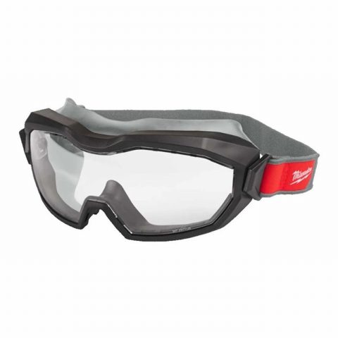 Milwaukee 4932493437 High Profile Non-Vented Goggle – Clear