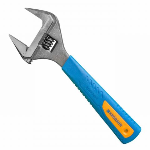 Krobahn KB-WAWM0008 200mm 8″ Slim Wide Jaw Adjustable Wrench