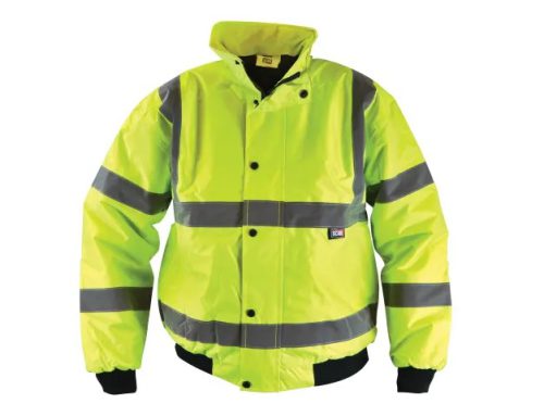 Scan Hi-Vis Yellow Bomber Jacket – XXXL (56in)