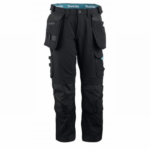 Makita MK304M-BLK Onyx Stretch Trousers – Black