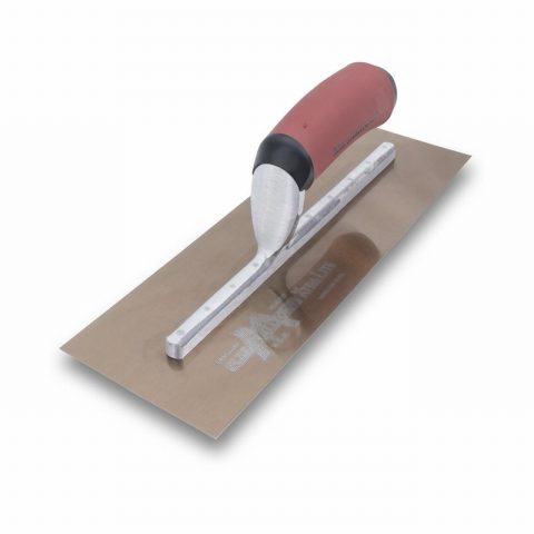 Marshalltown MXS73GSD 14 x 4-3/4in Gold Finishing Trowel
