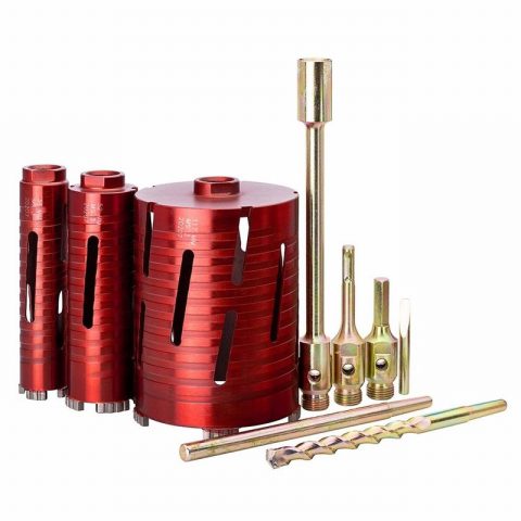 OX Tools MS3 Maestro Metal 3 Core Drill & Accessories Case