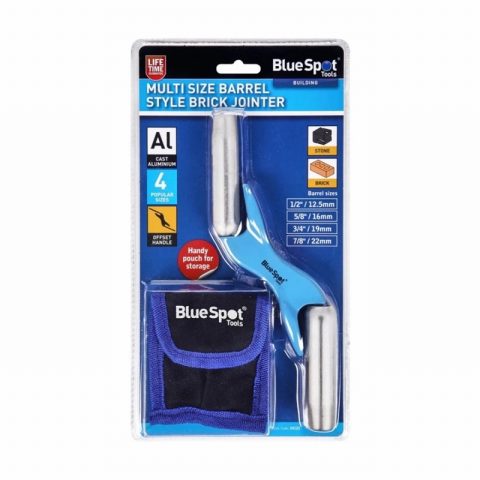 Blue Spot 24123 Tools Multi Size Barrel Style Brick Jointer Blue