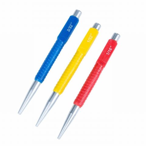 Blue Spot 22441 Centre Punch Set – 3 Pieces