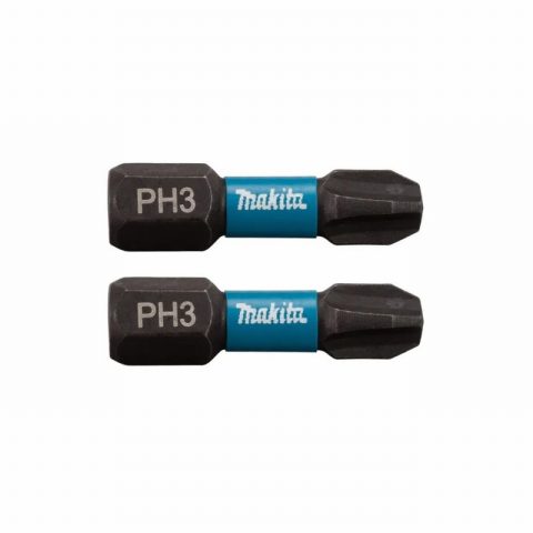 Makita B-63622 PH3 25mm Impact Screw Bit – Pack of 2
