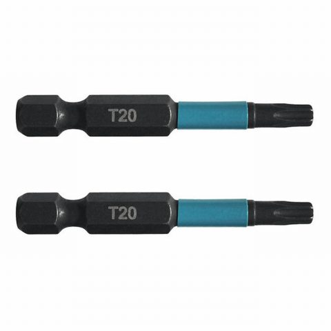 Makita B-63781 T20 50mm Impact Screw Bit – Pack of 2