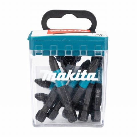 Makita E-12407 PH2-50mm Impact Black Screw Bit Set- 10 piece