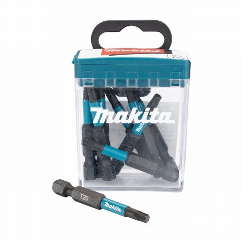Makita E-12429 T20 50mm Impact Screw Bit – Pack of 10