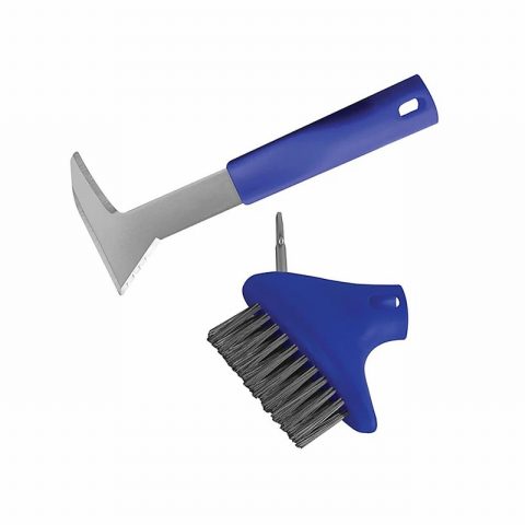 Faithfull FAIPATKIT Auto-Lock Patio Steel Brush & Weeder