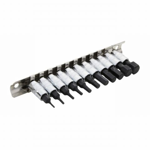 Blue Spot 01488 1.5-11mm 1/4″ Hex Socket Bit Set – 11 Piece
