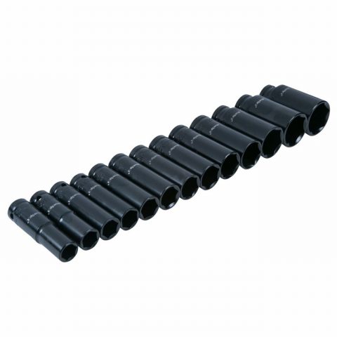 Blue Spot 01538 1/2″ Metric Deep Impact Sockets – 13 Piece