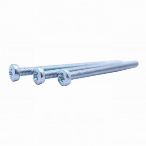 Samac SM640PANMSPP10 M6x40 Pan Pozi Machine Screws Nuts – 10pk