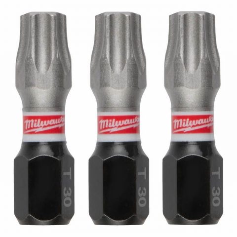 Milwaukee 4932500366 TX30 25mm GEN4 Impact Screwdriver bits -3pc