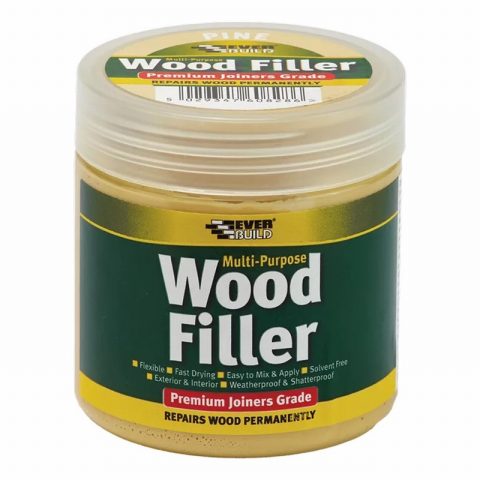 Everbuild 119342 250ml Multi Purpose Wood Filler Dark Oak