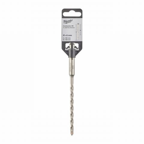 Milwaukee 4932471218 6.0mm x 160mm SDS+ Contractor Drill Bit