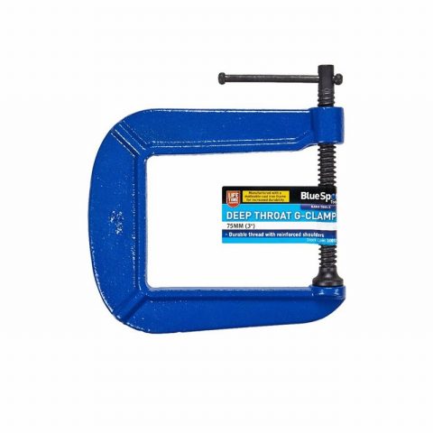 Blue Spot 10051 75mm (3″) Deep Throat G-Clamp