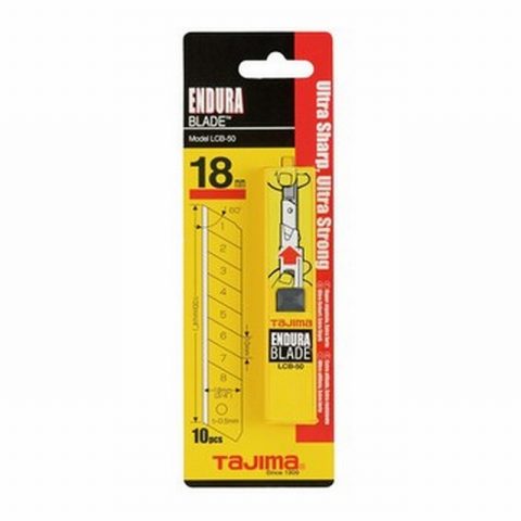 Tajima TALB50CD 18mm Endura Knife Blade Dispenser Yellow – 10pc