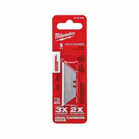 Milwaukee 48221905 General Purpose Utility Blades – Pack of 5
