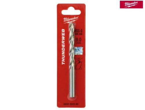 Milwaukee 4932352365 9.0x125mm HSS-G Thunderweb Metal Drill Bit