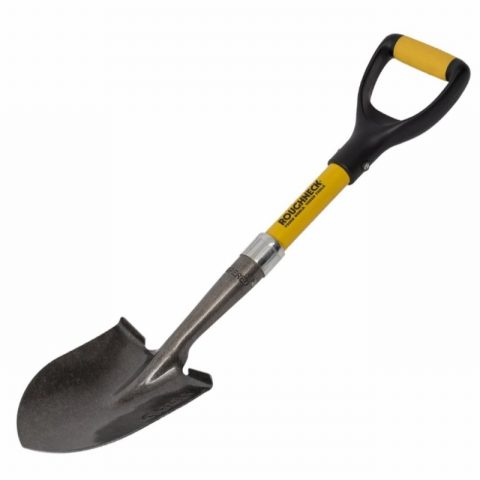 Roughneck 68004 Micro Round Shovel 27-inch Handle